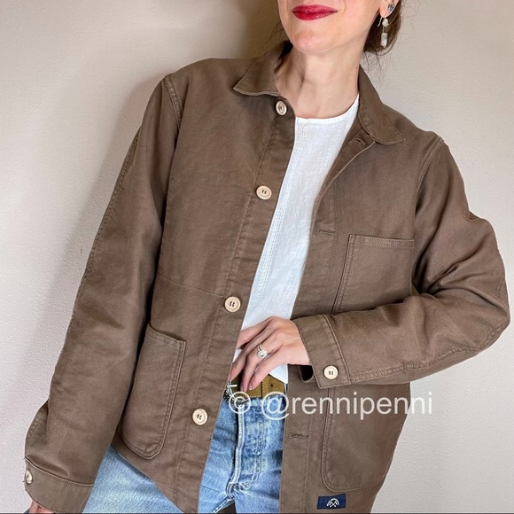 Bleu de Paname Jackets & Blazers - Bleu de Paname Veste de Comptoir chore jacket S